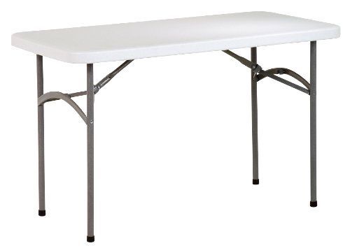 Work Smart Resin Multi-Purpose Table, 4-Feet Long, Waterproof, Free shipping