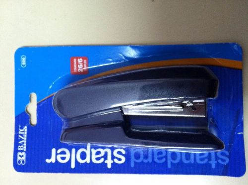 BAZIC Standard (26/6) Stapler. New in package. Free Shipping!