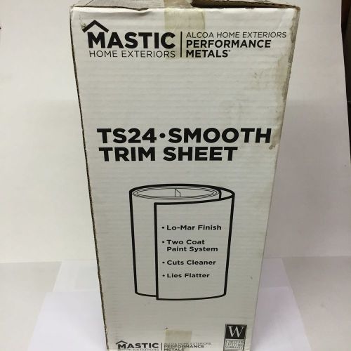 Mastic 24&#034;x50&#039; TS24 Smooth Trim Sheet - White