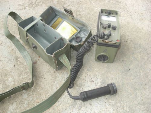 Gaiger radiation counter DR-M11BM used by Yugoslavian JNA army Serb