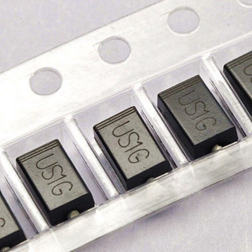100PCS SMD US1G UF4004 1A/400V SMA fast recovery diode rectifier