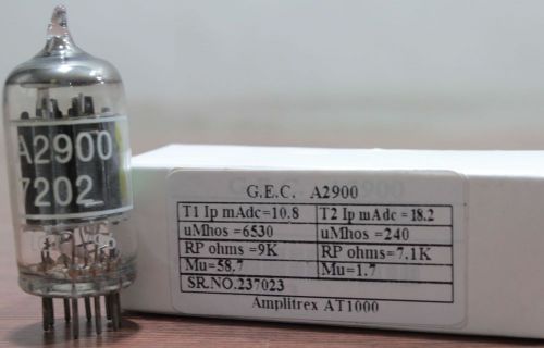 A2900 GEC ECC801S made in G.Britain audio tube #2370023
