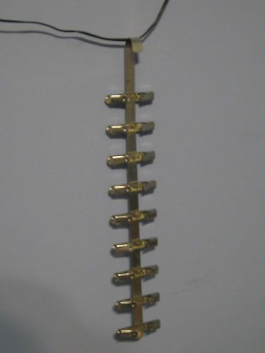 Used dental X-Ray film hanger with 18 clips for xray film
