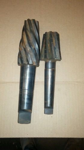 Morse tapered reamer misc. lot of 2