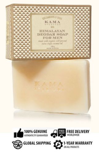 Kama Ayurveda  HIMALAYAN DEODAR SOAP FOR MEN-120g