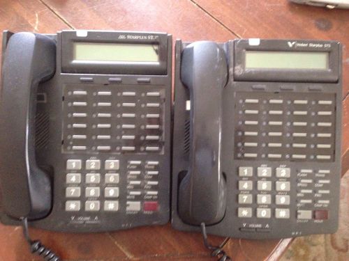 Lot of 2 Vodavi Starplus STS 24 button telephone 3515-71 STSE for refurb