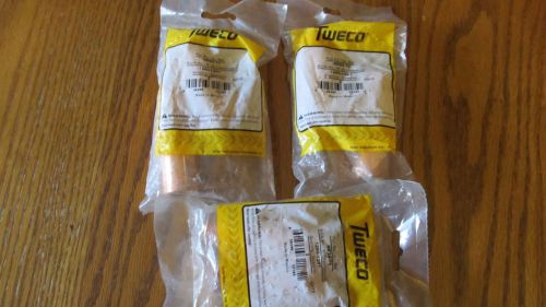 3 Packs of 2 Tweco MIG Welding  HD26-75 Heavy Duty Nozzle Assembly HD2675