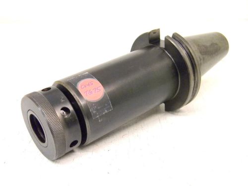 USED CAT45 SINGLE ANGLE COLLET CHUCK CAT-45 x TG75 x 5.75&#034; Gage