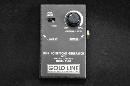 Goldline PN3B Gated Pink Noise and 1KHz Tone Generator Pro Audio