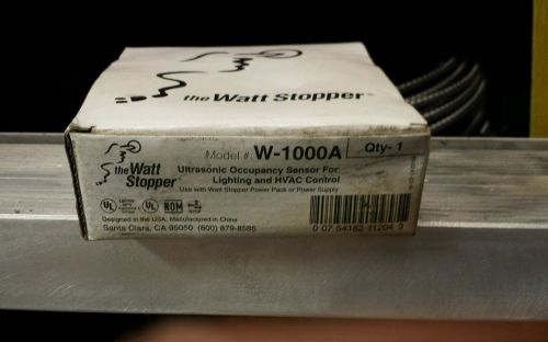The watt stopper w-1000a ultrasonic sensor white - new 9 units available for sale