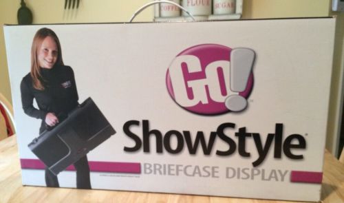Prezenta ExpoGO GO ShowStyle BriefCase Self-Packing Display Trade Show Table Top