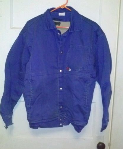 FRC, Used Fire Resistant ,Large ,Work Coat, Winter, Oil Field, Blue