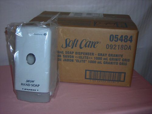 Soft Soap Dispensers &#034;6 In A Case&#034; Elite 1000ml Gray