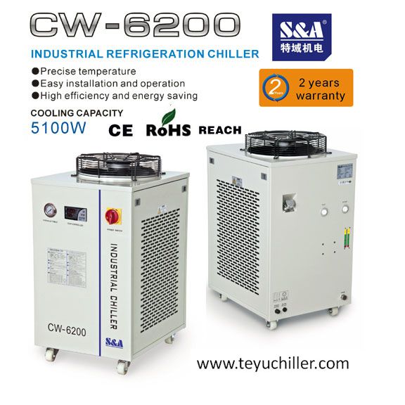  s&a water cooled industrial chillers for ozone generators cooling for sale