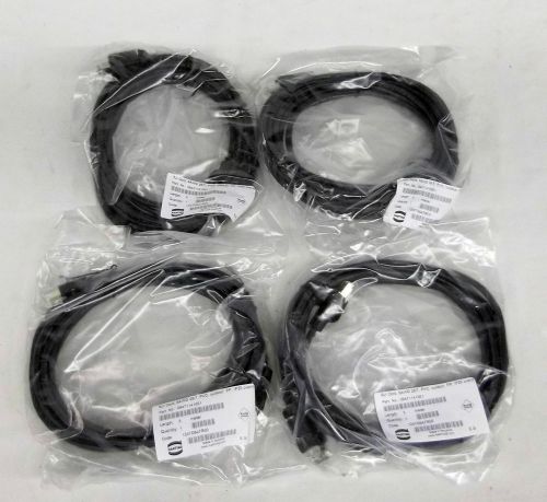 Lot of 4 Harting RJI Cord 8AWG 28/7 PVC Outdoor PP IP20 overmoulded  09471141001