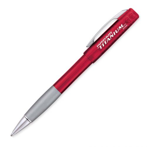 Papermate Titanium Medium Red Ball Point Pen 1.0mm