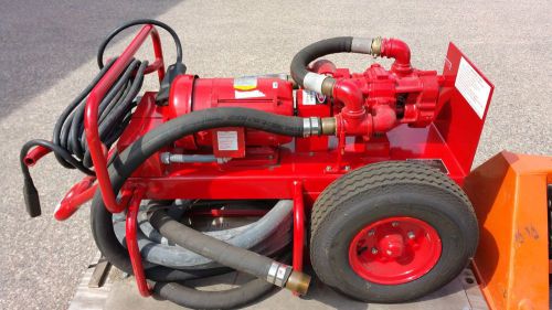 Electric Baldor DC motor Foam water Fire Extinguisher Suppression Transfer pump