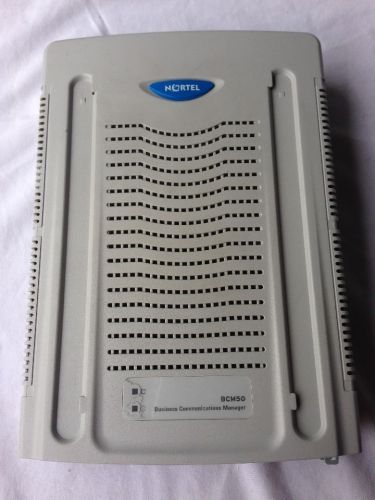 Nortel BCM 50 R3.0 Communications System (NT9T6502E5) - Used ***no power supply*