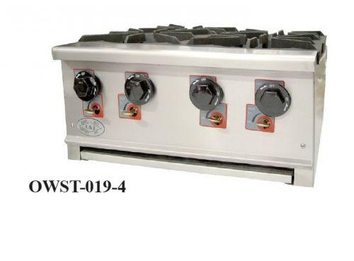 Stainless Steel Four Burner Pot Stove OWST-019-4