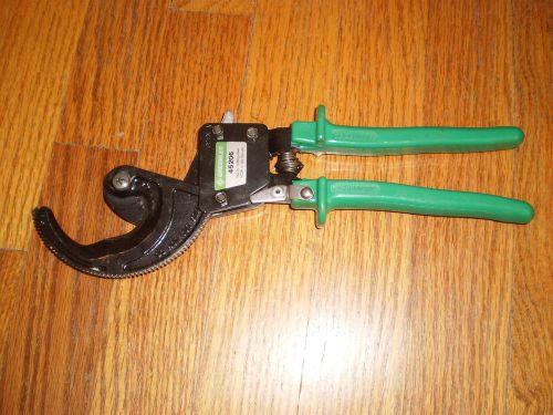Greenlee 45206 ratchet cable cutter with insulated handles germany for sale