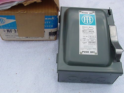 ITE/SIEMENS SAFETY SWITCH NF351 NEW