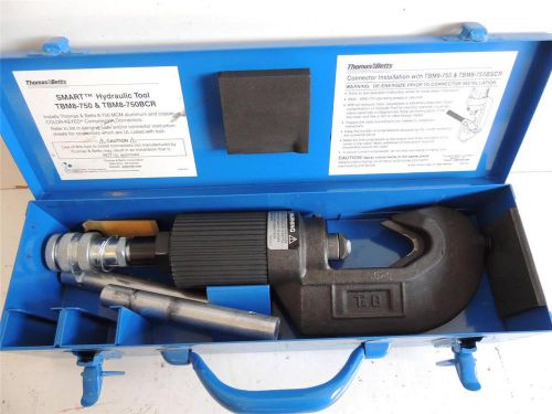 THOMAS AND BETTS TBM8-750 DIELESS CRIMPER REMOTE HEAD T&amp;B 750KCMIL NEW