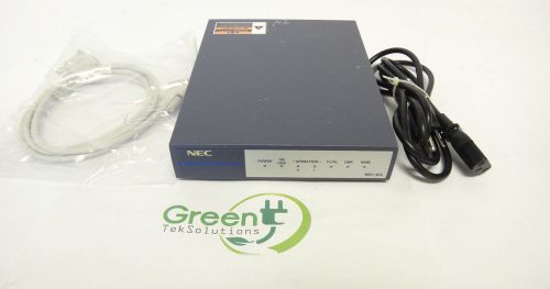 NEC MC-2A 2-Port Analog to Ethernet Media Converter MC2A-B MCEC-A SN8029