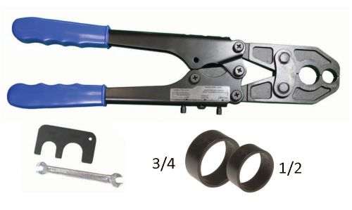 1/2 and 3/4 combo pex crimping tool for sale