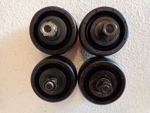 Faultless Casters Wheels Only 3069-B 1  3&#034; X 2&#034; Set of Four