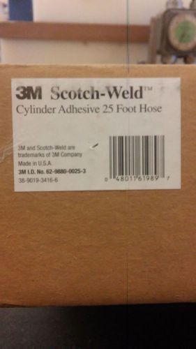 3m scotch-weld cylinder adhesive 25&#039; hose #62988000253 for sale