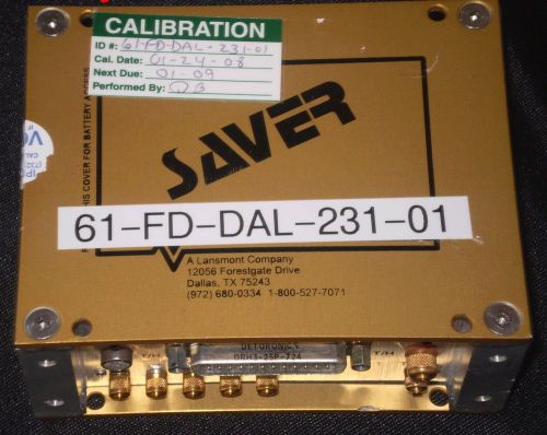 Lansmont /Dallas Instruments Field Data Recorded Saver model