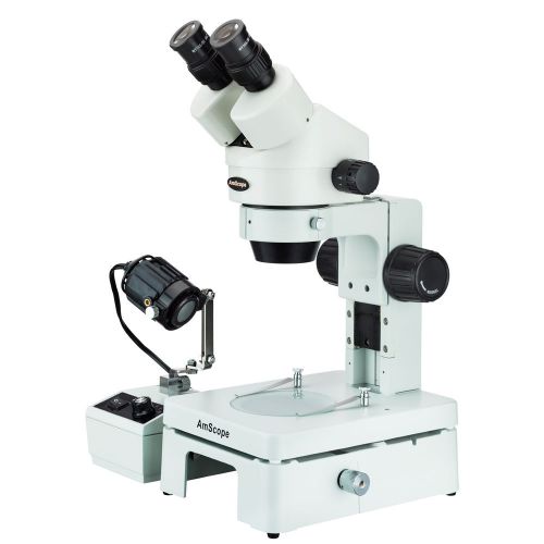 Amscope sm-2b-eb 7x-45x brinocular stereo zoom embryonic microscope for sale