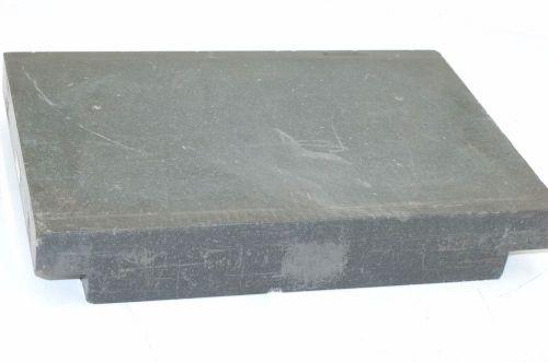 Granite Inspection Plate, 18&#034; x 12&#034; x 3&#034;
