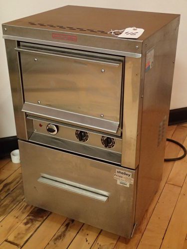 Shelley Pizza Oven 2 decks with refrigerated drawer BR-1 - 115v 1ph