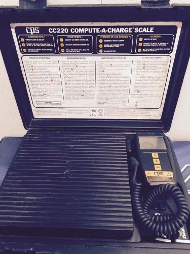 cps cc220 refrigeration scale