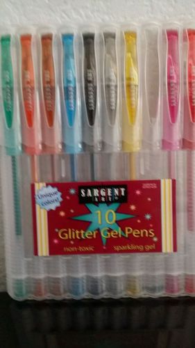 Sargent Art 22-1501 9-Count Glitter Gel Pens