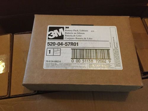 (2) 3M 520-04-57R01 LITHIUM BATTERY PACK NEW IN BOX
