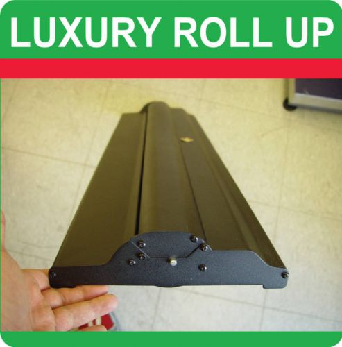 33&#034; pro retractable roll pop up banner display trade show stand (hardware only) for sale