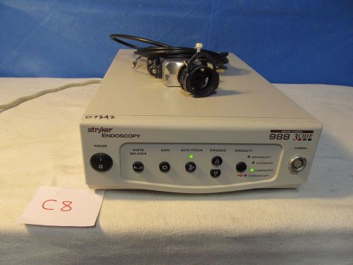 Stryker 988 Camera with Head and Coupler