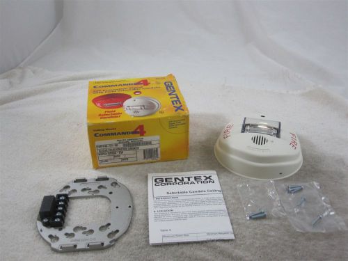 Gentex GCS24CW Ceiling Mounted Selectable Fire Strobe Alarm NEW