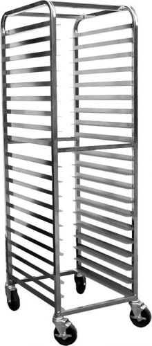 Heavy duty all welded stainless pan rack holds 20 pans - asr-2022w for sale