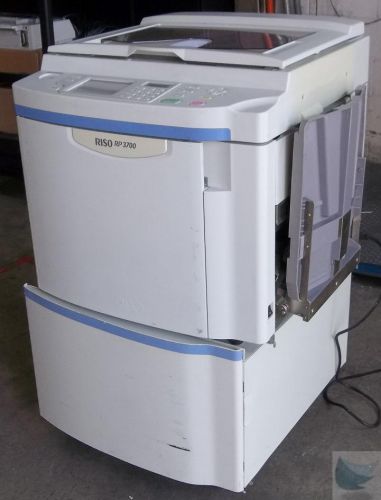 Riso risograph rp 3700 digital printing press copier duplicator - parts for sale