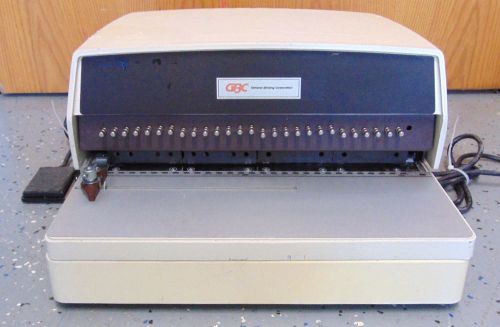 General Binding Corporation GBC 111PM-2 Paper Punch Machine for Binding S2128