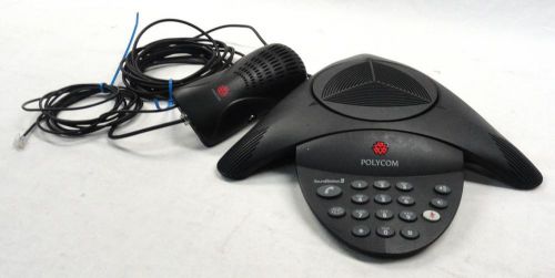 Polycom SoundStation 2 Conference Phone | 3x Cardiod Microphones | Full Duplex