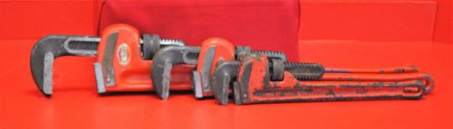 Ridgid Pipe Wrenches 24&#034;, 18&#034; and 14&#034;