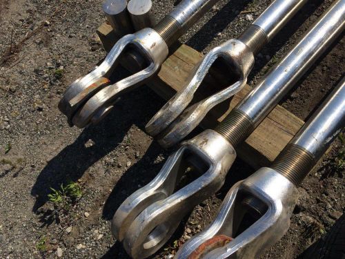 Big stainless steel turnbuckles 4&#034; x14&#039;6&#034; shaft for sale