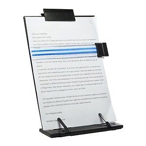 Cobean copyholders black metal desktop document book holder with 7 adjustable for sale