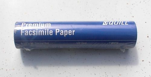 (97-015) Quill Premium Facsimile Thermal Paper 8.5&#034; x 98&#039;  1/2&#034; Core