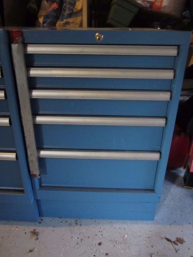 Lista modular mp-600 metal garage cabinet 33.5h 22.19w x 28.5&#034;  5 drawers 2 for sale