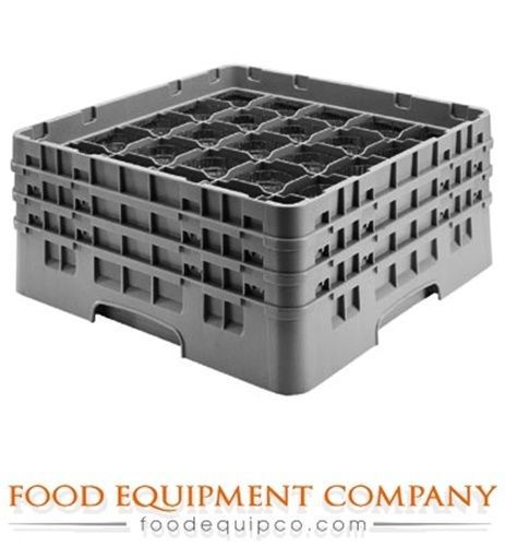 Cambro 25S638151 Camrack® Glass Rack with 3 extenders full size 25...